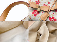 Load image into Gallery viewer, LOUIS VUITTON ルイヴィトン サックレトロPM ハンドバッグ モノグラム チェリーブロッサム 村上隆 M92014 美品 中古 4b007383