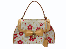 Load image into Gallery viewer, LOUIS VUITTON ルイヴィトン サックレトロPM ハンドバッグ モノグラム チェリーブロッサム 村上隆 M92014 美品 中古 4b007383