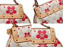 Load image into Gallery viewer, LOUIS VUITTON ルイヴィトン サックレトロPM ハンドバッグ モノグラム チェリーブロッサム 村上隆 M92014 美品 中古 4b007383