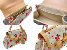 Load image into Gallery viewer, LOUIS VUITTON ルイヴィトン サックレトロPM ハンドバッグ モノグラム チェリーブロッサム 村上隆 M92014 美品 中古 4b007383