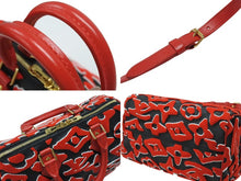 Load image into Gallery viewer, 新品同様 LOUIS VUITTON × UF ルイヴィトン × ウルス フィッシャー スピーディバンドリエール25 ハンドバッグ M45552 レッド 中古 4b007384