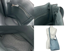 画像をギャラリービューアに読み込む, 極美品 HERMES エルメス ソーケリー22 ショルダーバッグ □M刻印 トリヨンクレマンス ブルーリン パラジウム金具 中古 4b007385