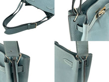 画像をギャラリービューアに読み込む, 極美品 HERMES エルメス ソーケリー22 ショルダーバッグ □M刻印 トリヨンクレマンス ブルーリン パラジウム金具 中古 4b007385