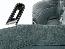 画像をギャラリービューアに読み込む, 極美品 HERMES エルメス ソーケリー22 ショルダーバッグ □M刻印 トリヨンクレマンス ブルーリン パラジウム金具 中古 4b007385