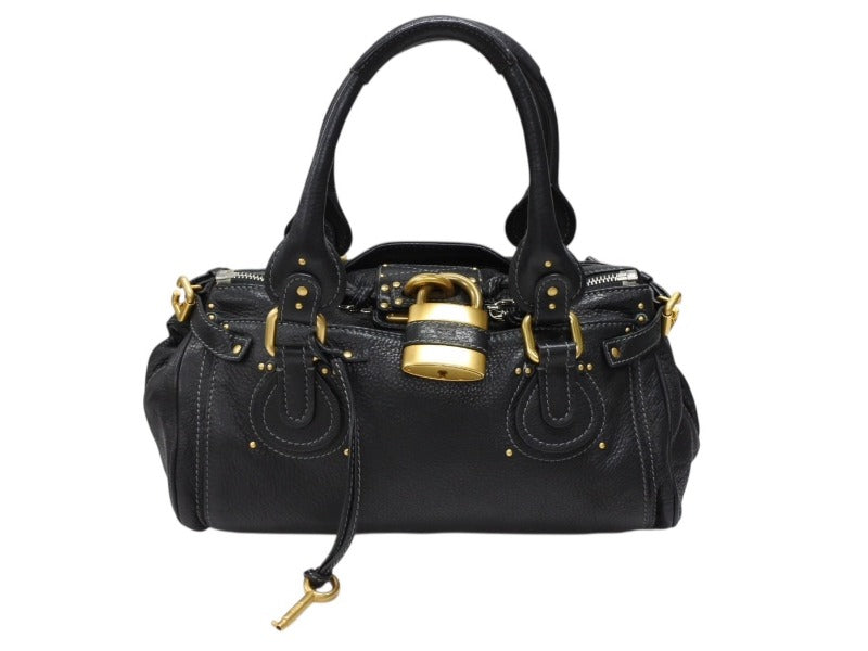 極美品 Chloe クロエ ハンドバッグ パディントン ワンショルダーバッグ