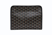 Load image into Gallery viewer, 新品同様 GOYARD ゴヤール ジュバンス MM ポーチ クラッチバッグ ブラック PVC レザー JOUVENGMLTY01CL01P 中古 4b007389