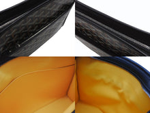 Load image into Gallery viewer, 新品同様 GOYARD ゴヤール ジュバンス MM ポーチ クラッチバッグ ブラック PVC レザー JOUVENGMLTY01CL01P 中古 4b007389