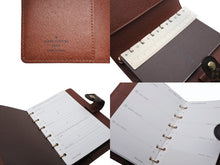 画像をギャラリービューアに読み込む, 極美品 LOUIS VUITTON ルイヴィトン 手帳カバー アジェンダPM モノグラムパンダ 村上隆 R20011 ブラウン マルチカラー 中古 4b004640
