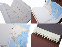 画像をギャラリービューアに読み込む, 極美品 LOUIS VUITTON ルイヴィトン 手帳カバー アジェンダPM モノグラムパンダ 村上隆 R20011 ブラウン マルチカラー 中古 4b004640