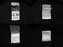 画像をギャラリービューアに読み込む, CHROME HEARTS クロムハーツ サーマルニット帽 ビーニー ヴィンダガーロゴ コットン ブラック ホワイト 美品 中古 4b007393