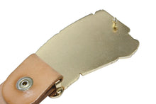 Load image into Gallery viewer, BILLIONAIRE BOYS CLUB ビリオネアボーイズクラブ レザーベルト 全長約113cm JP THE WAVYコラボ ゴールド シルバー 美品 中古 4b007397