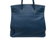 画像をギャラリービューアに読み込む, 新品同様 HERMES エルメス ハンドバッグ オータクロア40 ブルータラサ ◽︎G刻印 トゴ パラジウム金具 中古 4b007398