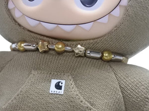 新品未使用 LABUBU ラブブ × SEVENTEEN セブンティーン × sacai サカイ 世界13個限定 キーホルダー JOOPITER ジュピター 中古 4b007401