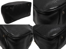 画像をギャラリービューアに読み込む, 新品同様 CHROME HEARTS クロムハーツ 新型 ジムバッグ ミディアム ハンドバッグ セメタリークロスパッチ 14パッチ ブラック 中古 4b007404