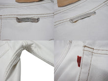 画像をギャラリービューアに読み込む, 極美品 CHROME HEARTS クロムハーツ LEVI'S リーバイス 501 クロスパッチデニム ジーンズ サイズ32 レオパード ハラコ 15パッチ 中古 4b007407