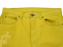 画像をギャラリービューアに読み込む, 極美品 CHROME HEARTS クロムハーツ LEVI'S リーバイス 501 セメタリークロスパッチデニム ジーンズ サイズ31 35パッチ 中古 4b007408