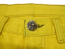 画像をギャラリービューアに読み込む, 極美品 CHROME HEARTS クロムハーツ LEVI'S リーバイス 501 セメタリークロスパッチデニム ジーンズ サイズ31 35パッチ 中古 4b007408