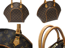 Load image into Gallery viewer, LOUIS VUITTON ルイヴィトン エリプスMM ハンドバッグ M51126 モノグラム ブラウン ゴールド金具 美品 中古 4b007409