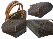 Load image into Gallery viewer, LOUIS VUITTON ルイヴィトン エリプスMM ハンドバッグ 廃盤 M51126 モノグラム ゴールド金具 ブラウン 美品 中古 66557