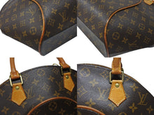 Load image into Gallery viewer, LOUIS VUITTON ルイヴィトン エリプスMM ハンドバッグ 廃盤 M51126 モノグラム ゴールド金具 ブラウン 美品 中古 66557