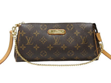 画像をギャラリービューアに読み込む, LOUIS VUITTON ルイヴィトン エヴァ ショルダーバッグ M95567 モノグラム ブラウン ゴールド金具 美品 中古 4b007411