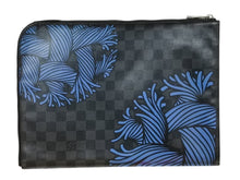 画像をギャラリービューアに読み込む, LOUIS VUITTON ルイヴィトン ポシェットジュールGM クラッチバッグ N41685 ダミエ グラフィット クリストファーメナス 美品 中古 4b007412