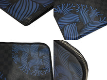 画像をギャラリービューアに読み込む, LOUIS VUITTON ルイヴィトン ポシェットジュールGM クラッチバッグ N41685 ダミエ グラフィット クリストファーメナス 美品 中古 4b007412