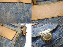 Load image into Gallery viewer, LOUISVUITTON ルイヴィトン ネオスピーディ ハンドバッグ M95019 モノグラム デニム インディゴブルー ゴールド金具 美品 中古 4b007413