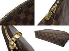 画像をギャラリービューアに読み込む, LOUIS VUITTON ルイヴィトン ポシェット コスメティックGM ポーチ N23345 ブラウン ゴールド金具 美品 中古 4b007415