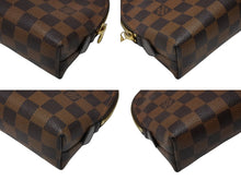 画像をギャラリービューアに読み込む, LOUIS VUITTON ルイヴィトン ポシェット コスメティックGM ポーチ N23345 ブラウン ゴールド金具 美品 中古 4b007415