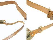 画像をギャラリービューアに読み込む, LOUIS VUITTON ルイヴィトン バギーGM ショルダーバッグ M95211 モノグラム デニム カーキ ゴールド金具 良品 中古 4b007416