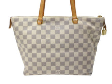 Load image into Gallery viewer, LOUIS VUITTON ルイヴィトン イエナPM トートバッグ ハンドバッグ N44039 ダミエアズールキャンバス ホワイト ブラウン 良品 中古 4b007422