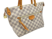 Load image into Gallery viewer, LOUIS VUITTON ルイヴィトン イエナPM トートバッグ ハンドバッグ N44039 ダミエアズールキャンバス ホワイト ブラウン 良品 中古 4b007422