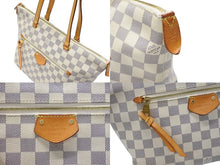 Load image into Gallery viewer, LOUIS VUITTON ルイヴィトン イエナPM トートバッグ ハンドバッグ N44039 ダミエアズールキャンバス ホワイト ブラウン 良品 中古 4b007422