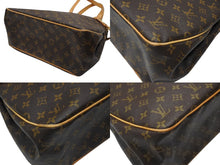Load image into Gallery viewer, LOUIS VUITTON ルイヴィトン ハンドバッグ トート M51153 バティニョール ヴェルティカル モノグラム ブラウン PVC レザー ゴールド金具 美品 中古 4b007423