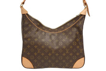Load image into Gallery viewer, 極美品 LOUIS VUITTON ルイヴィトン ブローニュ35 ショルダーバッグ M51260 PVC ヌメ革 ブラウン ゴールド金具 中古 4b011244