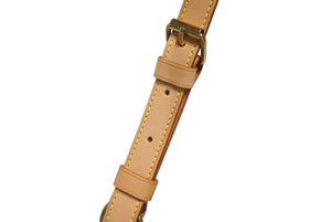 極美品 LOUIS VUITTON ルイヴィトン ブローニュ35 ショルダーバッグ M51260 PVC ヌメ革 ブラウン ゴールド金具 中古 4b011244