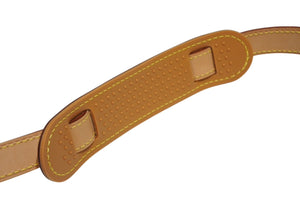 極美品 LOUIS VUITTON ルイヴィトン ブローニュ35 ショルダーバッグ M51260 PVC ヌメ革 ブラウン ゴールド金具 中古 4b011244