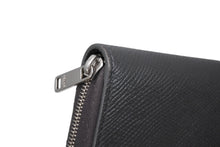 画像をギャラリービューアに読み込む, CELINE セリーヌ コンパクトジップドウォレット ラウンドファスナー コインケース S-SD-4178 ブラック レザー シルバー金具 美品 中古 4b007428