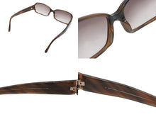 画像をギャラリービューアに読み込む, 極美品 Givenchy ジバンシー サングラス アイウェア SGV585 ブラウン プラスチック メタル ロゴ金具 中古 4b007429