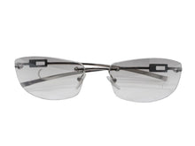 画像をギャラリービューアに読み込む, GUCCI グッチ リムレスサングラス GG 1784/STRASS YB7VZ サイズ60◻︎17 125 ラインストーン シルバー 良品 中古 4b007430