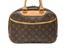 Load image into Gallery viewer, 極美品 LOUIS VUITTON ルイヴィトン トゥルービル ハンドバッグ M42228 モノグラム ブラウン PVC レザー ゴールド金具 4b007440