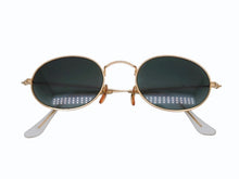 画像をギャラリービューアに読み込む, Ray-Ban レイバン B&amp;L ボシュロム社製 オーバルサングラス アイウェア ゴールド クリア プラスチック メタル GP 美品 中古 4b007442