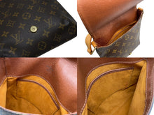 画像をギャラリービューアに読み込む, LOUIS VUITTON ルイヴィトン ミュゼットサルサ ロングストラップ ショルダーバッグ モノグラム キャンバス ブラウン PVC ゴールド金具 美品 中古 4b007445