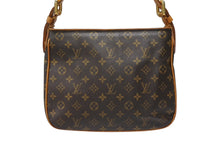 画像をギャラリービューアに読み込む, LOUIS VUITTON ルイヴィトン ハドソンGM ワンショルダーバッグ M40045 ブラウン PVC レザー ゴールド金具 良品 中古 4b007446