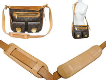 画像をギャラリービューアに読み込む, LOUIS VUITTON ルイヴィトン ハドソンGM ワンショルダーバッグ M40045 ブラウン PVC レザー ゴールド金具 良品 中古 4b007446