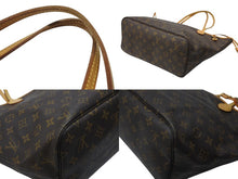 画像をギャラリービューアに読み込む, LOUIS VUITTON ルイヴィトン トートバッグ モノグラム M40156 ネヴァーフルMM 廃盤 ブラウン PVCコーティングキャンバス ゴールド金具 美品 中古 4b007449