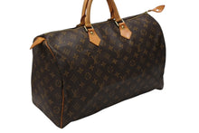 Load image into Gallery viewer, LOUIS VUITTON ルイヴィトン スピーディー40 ハンドバッグ ボストンバッグ ブラウン M41522 PVC モノグラム キャンバス 美品 中古 4b007451