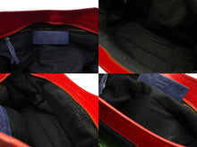 画像をギャラリービューアに読み込む, BALENCIAGA バレンシアガ ザ シティ ジャイアント 2WAYバッグ ハンドバッグ ショルダーバッグ 115743 レッド ブルー グリーン 美品 中古 4b007453