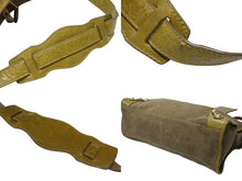 画像をギャラリービューアに読み込む, BALENCIAGA バレンシアガ ザ ジャイアント シティ 2WAY ハンドバッグ ショルダーバッグ キャンバス カーキ レザー ゴールド金具 美品 中古 4b007455